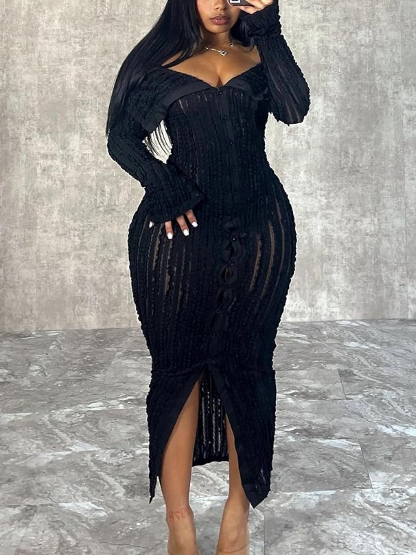 Little Black Shirt Dress