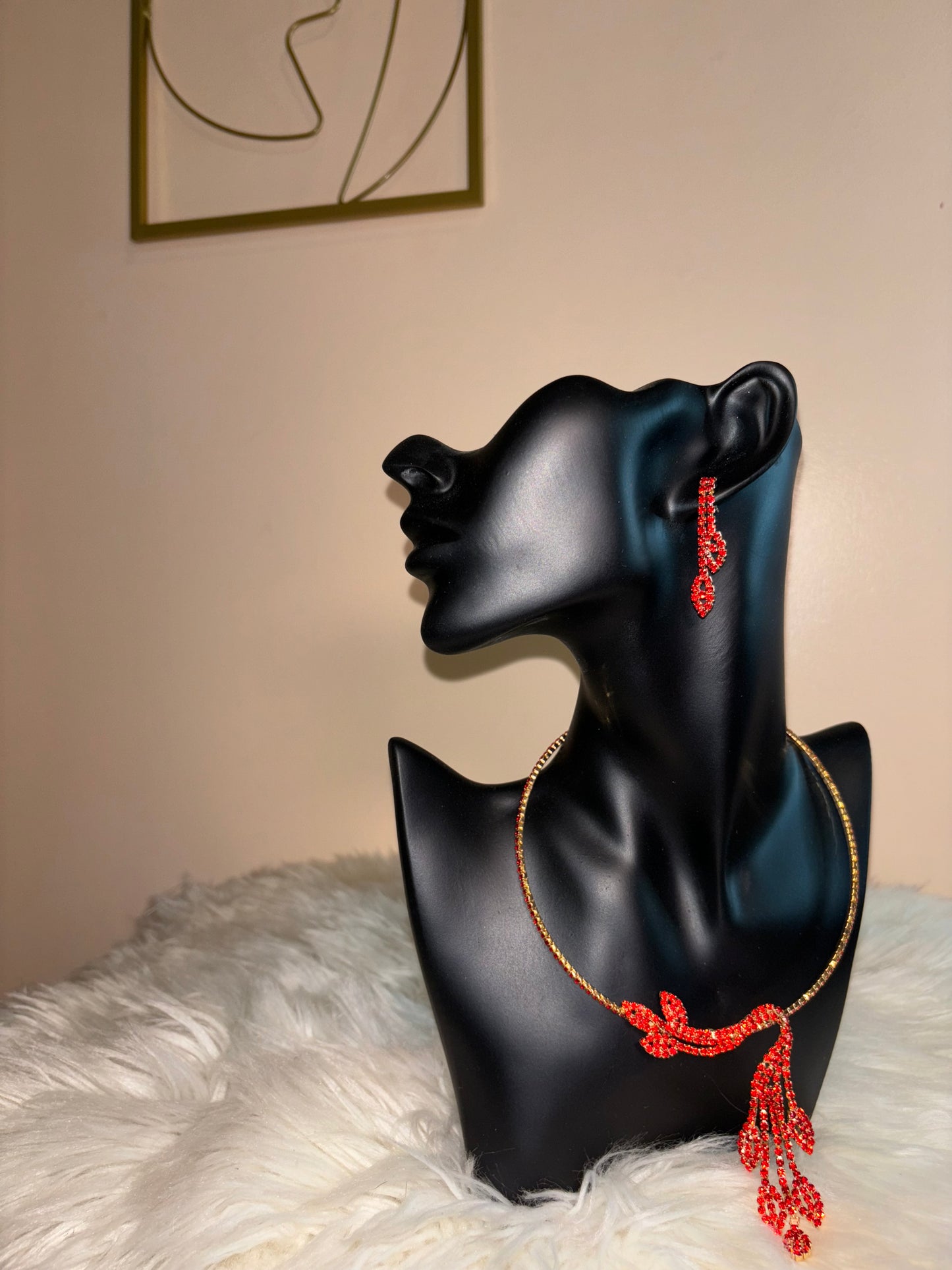 Smasher Red Stone Necklace