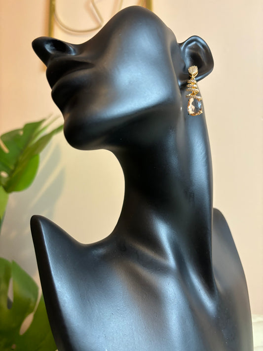 Rose Quartz Earring